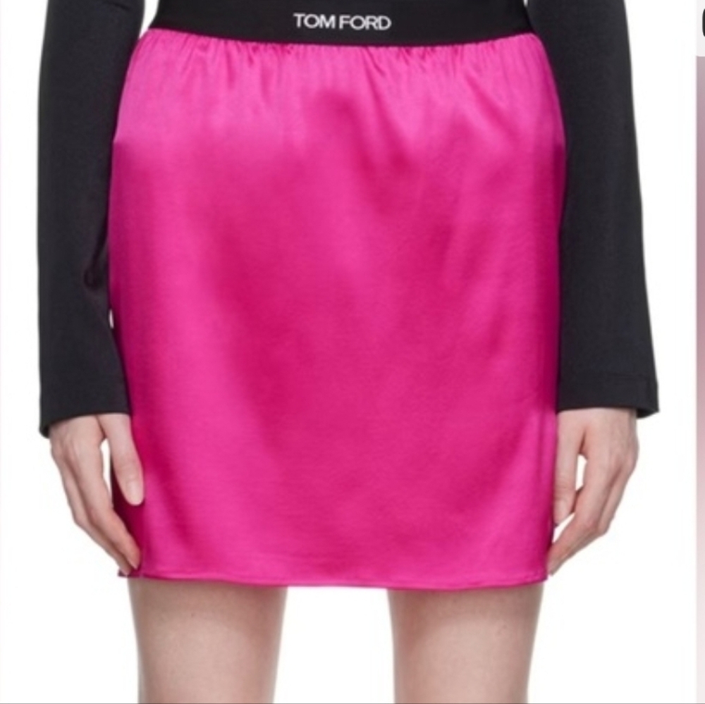 Tom Ford Vibrant Pink Mini Skirt